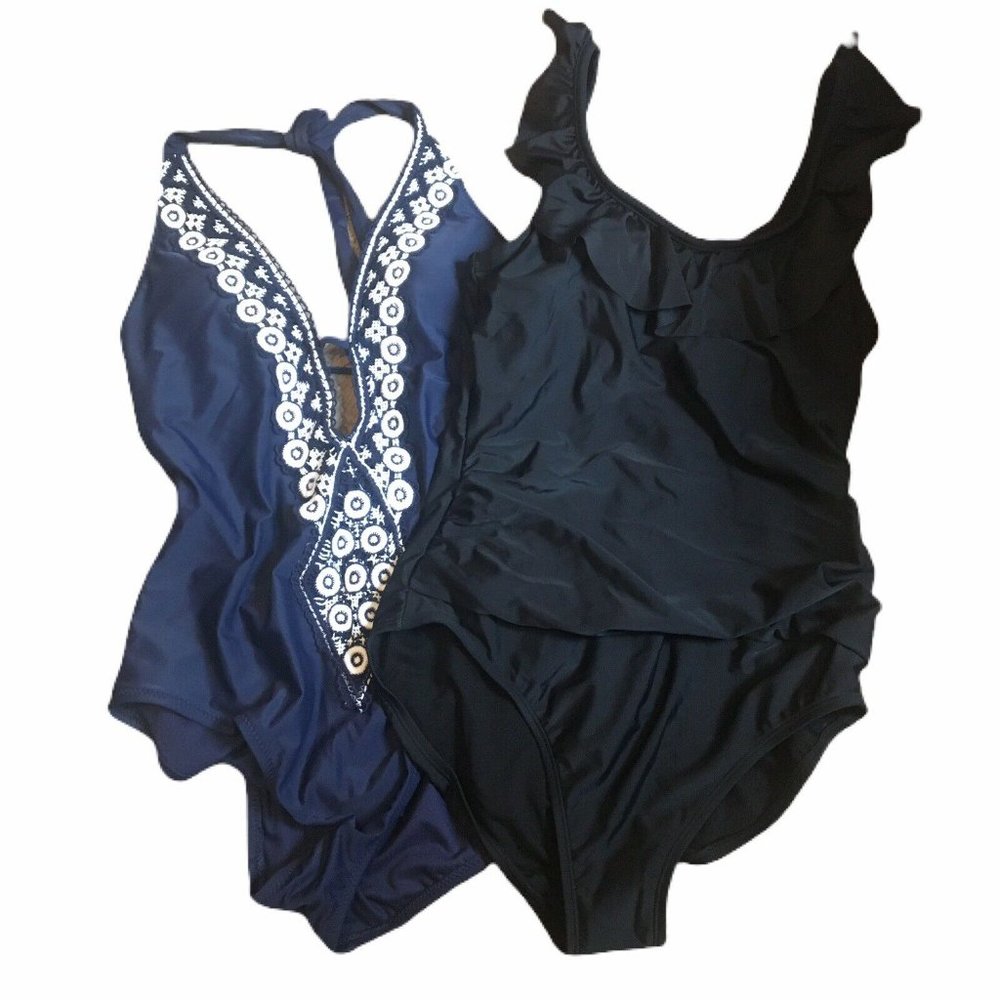 Sexy Swimsuit Lot One Piece Kona Sol Large NWT